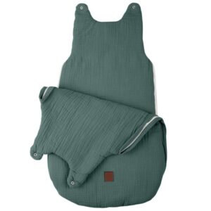 Hi Little One śpiworek 0-3 mca dla Noworodka muślin TOG 3,0 ONE BAG Tiffany roz S