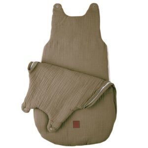 Oddychający śpiworek do spania dla niemowlaka i noworodka Hi Little One – TOG 3.0, 100% bawełna muślinowa