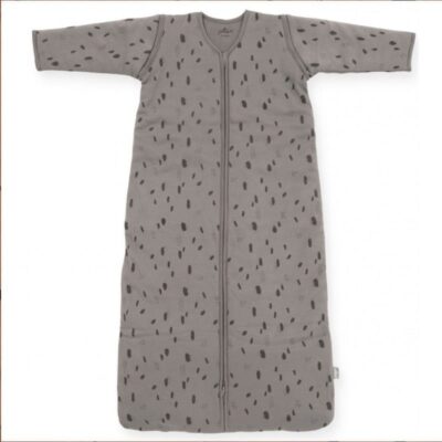 Jollein śpiworek niemowlęcy do spania całoroczny z odpinanymi rękawami 4 Pory Roku - SPOT Storm Grey 70 cm