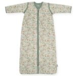 Jollein śpiworek niemowlęcy do spania całoroczny z odpinanymi rękawami 4 Pory Roku - BLOOM 70 cm
