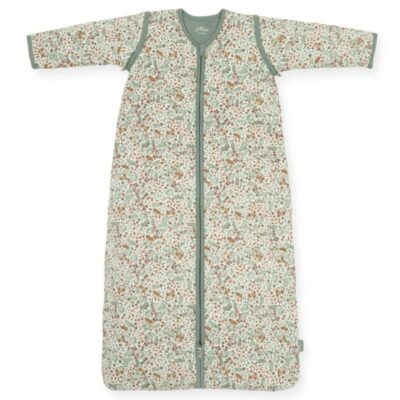 Jollein śpiworek niemowlęcy do spania całoroczny z odpinanymi rękawami 4 Pory Roku - BLOOM 70 cm