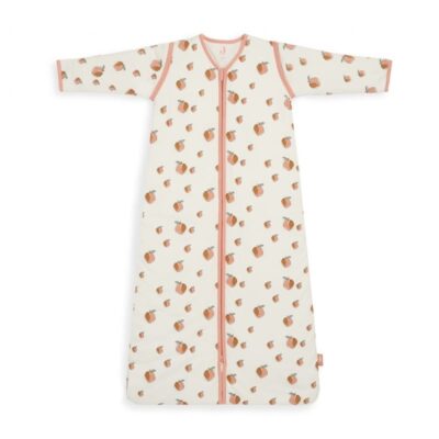 Jollein śpiworek niemowlęcy do spania całoroczny z odpinanymi rękawami 4 Pory Roku PEACH 70 cm
