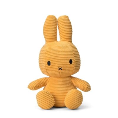 Miffy przytulanka dla malucha Króliczek 33 cm sztruks YELLOW