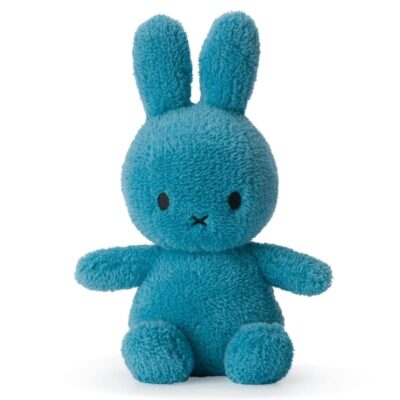 Miffy pluszak, przytulanka Króliczek 33 cm frotte OCEAN BLUE