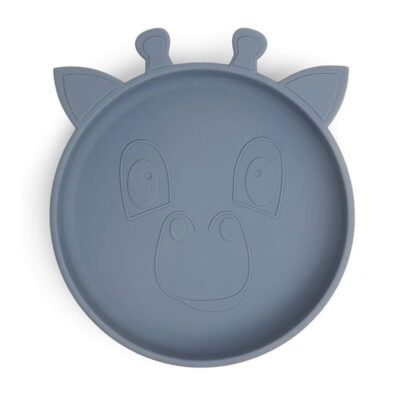 nuuroo silikonowy talerzyk obiadowy duży GIRAF Bering Sea