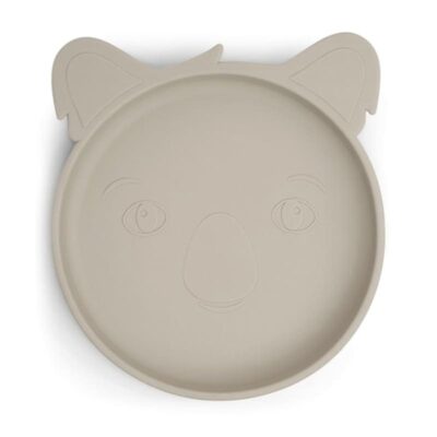 nuuroo silikonowy talerzyk obiadowy duży KOALA Cobblestone