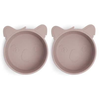 nuuroo miseczki głębokie silikonowe dla niemowlaka 2 szt Koala Woodrose