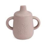 nuuroo silikonowy kubek niekapek z ustnikiem Giraf & Koala Woodrose