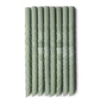 nuuroo słomki silikonowe zestaw rodzinny 8 szt ADA Light Green