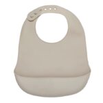 nuuroo śliniak silikonowy z kieszonką dla niemowlaka Cobblestone