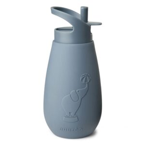 nuuroo silikonowy bidon dla dziecka i niemowlaka ze słomką PAX Bering Sea poj 350 ml