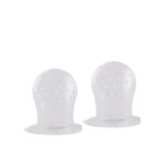 Hi Little One koszyczki silikonowe do gryzaków 2 szt roz L muumee