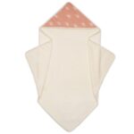 Hi Little One okrycie kąpielowe dla noworodka z kapturem BAMBOO SUN muumee