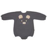 Hi Little One rampers dziecięcy MIŚ OverSize BOHO Iron roz L Pom Pom