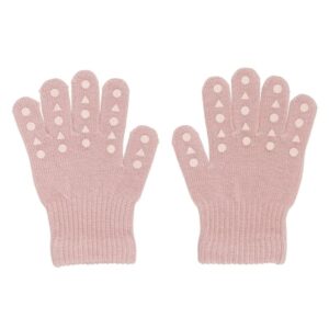 GoBabyGo antypoślizgowe rękawiczki ułatwiające chwytanie Dusty Rose 2 lata