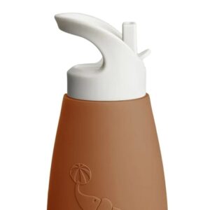 silikonowy bidon ze słomką do picia dla niemowlaka