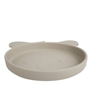 Duży obiadowy talerz silikonowy dla dziecka