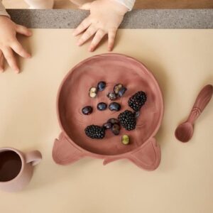 obiadowy talerzyk silikonowy