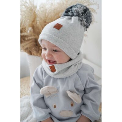 hi-little-one-czapka-zimowa-niemowleca-alpaca-boho-grey-m-pom-pom