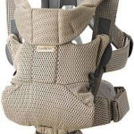 BABYBJORN MOVE 3D Mesh - nosidełko, Szary Beż