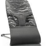 BABYBJORN - leżaczek BLISS COTTON, Antracyt/Landscape Print