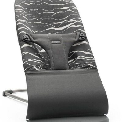 BABYBJORN - leżaczek BLISS COTTON, Antracyt/Landscape Print