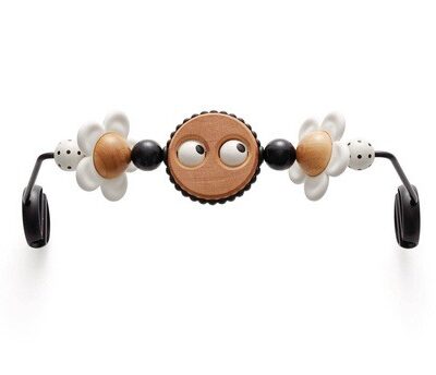 BABYBJORN - zabawka do leżaczka - Googly Eyes Black and White