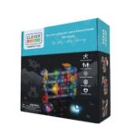 Cleverclixx - Klocki magnetyczne Ball Run Dazzling Lights Pack Intense - 100 el.