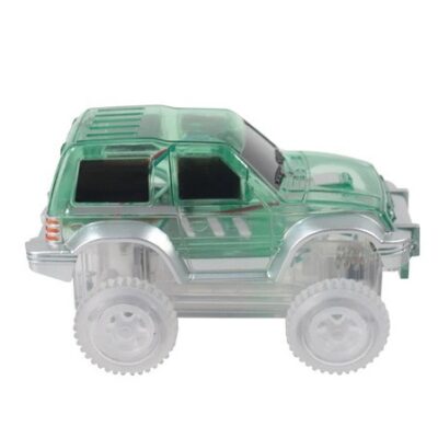 Cleverclixx - Race Track Car Pastel Green - auto wyścigowe