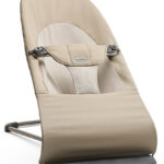 BABYBJORN - leżaczek BALANCE SOFT WOVEN - Khaki / Beżowy