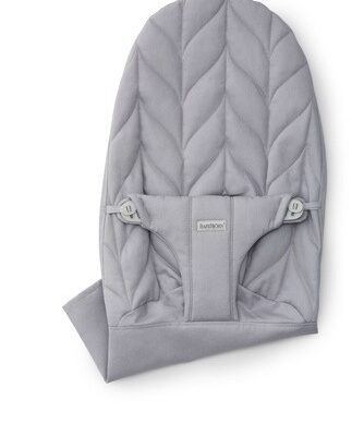 BABYBJORN - poszycie do leżaczka Bliss Woven, Jasny Szary (Petal Quilt)