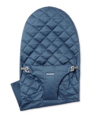 BABYBJORN - poszycie do leżaczka Bliss Woven, Granatowy (Classic Quilt)