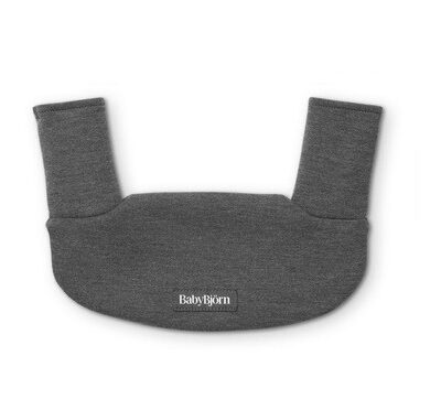 BABYBJORN - śliniaczek do nosidełka Harmony, ciemny szary