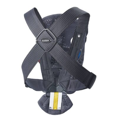BABYBJORN MINI 3D Mesh – nosidełko, Antracytowy