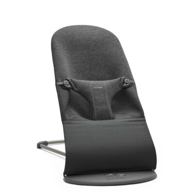BABYBJORN - leżaczek BLISS 3D Jersey - Szaroczarny
