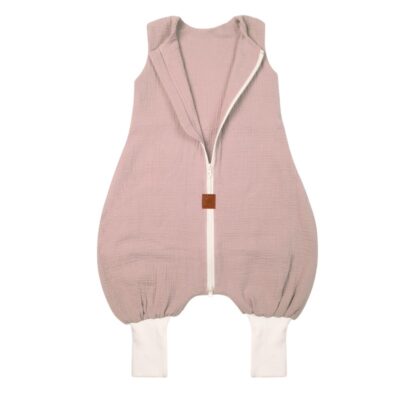 Letni śpiworek muślinowy z nogawkami TOG 1.0 - Hi Little One | Blush | S