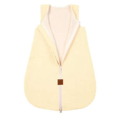 Śpiworek muślinowy dla noworodka TOG 1.0 - Hi Little One | Cream | rozmiar S