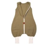 Letni śpiworek muślinowy z nogawkami TOG 1.0 - Hi Little One | Dark Oak | S