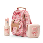 Elodie Details - Plecak BackPack MINI + Butelka na wodę + Lunchbox - River Rose - ZESTAW